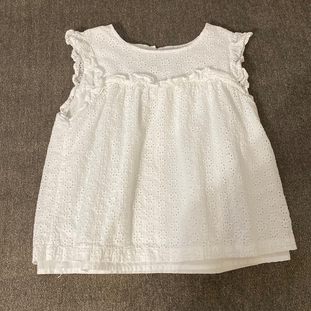 Copper key color: white-layered T-shirt size: large in girls!I take good offers!